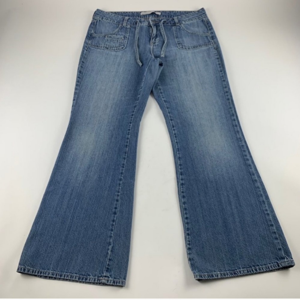 Old Navy Jeans Medium Wash Denim Retro Surplus Flare 14R
